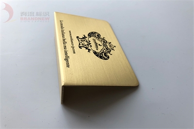 金屬標(biāo)牌的制作工藝（二）